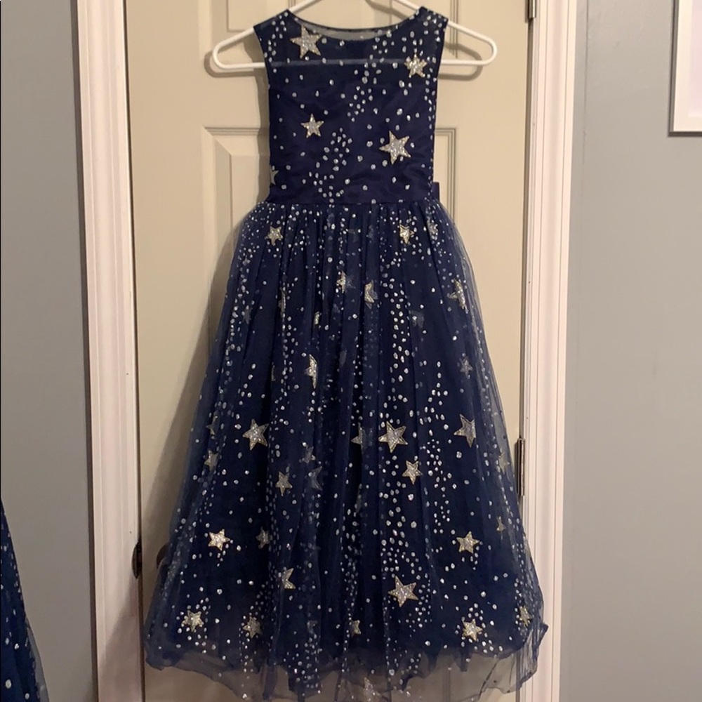 Trish Scully Midnight Blue w/Silver Stars GORGEOUS